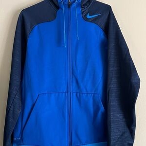 Nike zip front sweatshirt